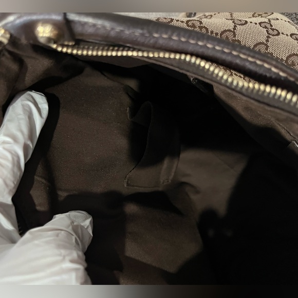 Authentic Gucci Abbey GG Monogram Shoulder Bag - Picture 16 of 16
